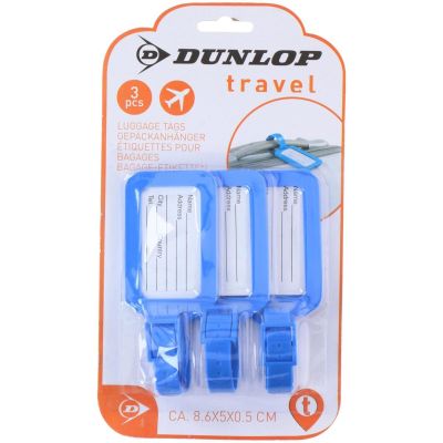 3. UNIVERSAL SUITCASE TAG 3 pcs DUNLOP