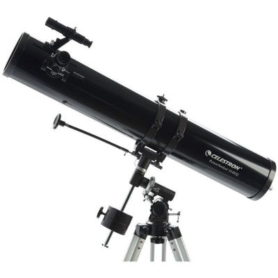 Celestron PowerSeeker 114EQ 45x Scope Black