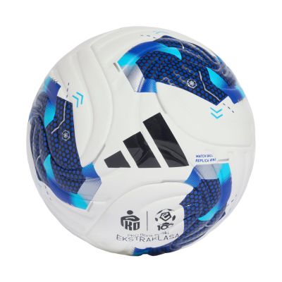 5. Football adidas Ekstraklasa 26/27 Mini white and blue KE5150
