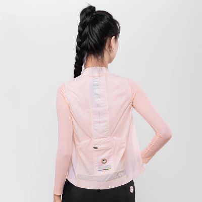 5. Rockbros TLMJ003 ROAD TO SKY women's lightweight breathable cycling vest M - pink