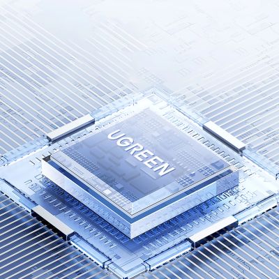 10. Ugreen DisplayPort/USB-C to USB-C Switch - Gray