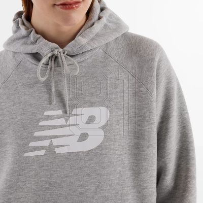 8. New Balance Sport Fleece Logo Hoodie W WT43524AG