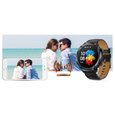 21. Gravity GT21-3 Smartwatch + Black Silicone Strap