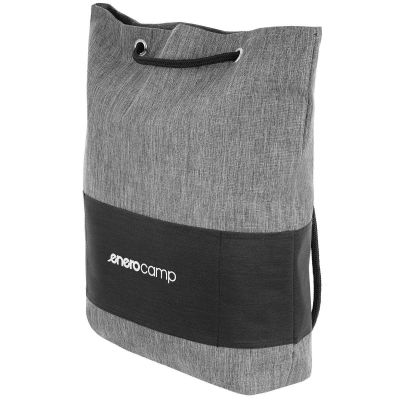 12. THERMAL BAG BACKPACK 2IN1 41x14x45CM GRAY 26L ENERO CAMP
