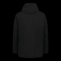 CMP men's long winter sports jacket with hood, black (34K0157/U901)