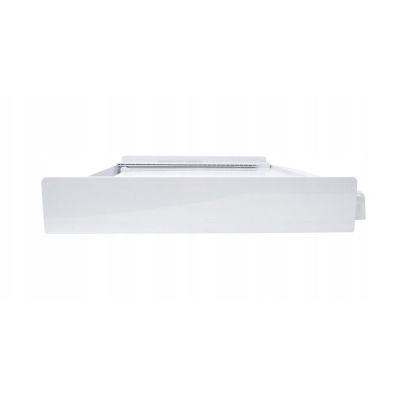 2. Washer-dryer combination with drawer and belt, white