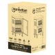 5. Manhattan 102353 Mobile Device Cabinet, Mobile Device Management Cart, Grey