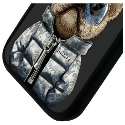 4. Nimmy Cool&Cute 2.0 Dog Case for iPhone 16 Pro Max - Black