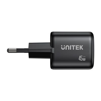 3. UNITEK 2X GAN 45W CHARGING UNIT, 2XUSB-C PD 3.0, QC, BLACK