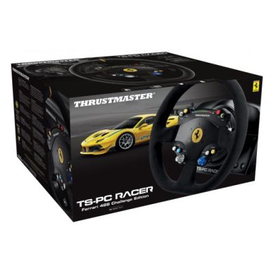 15. Thrustmaster TS-PC Racer Ferrari 488 Challenge Edition Black USB 2.0 Analog/Digital Steering Wheel