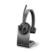 POLY Voyager 4310 Microsoft Teams Certified Headset + BT700 Adapter + Charging Dock