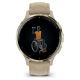7. Garmin 010-02785-55 Smartwatch / Sports Watch 3.05 cm (1.2") AMOLED 41 mm Digital 390 x 390 px Touchscreen Gold Wi-Fi GPS