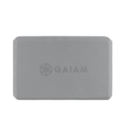 5. GAIAM Foam Yoga Cube Gray 61350