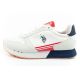 2. US Polo Assn sports shoes sneakers men's fashionable comfortable white