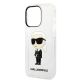 6. Karl Lagerfeld Ikonik Karl case for iPhone 14 Pro Max - transparent