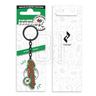 2. Polonia Bytom City Edition SREBRELOKCITY keychain