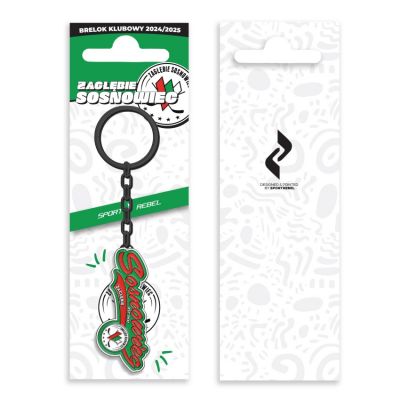 2. Polonia Bytom City Edition SREBRELOKCITY keychain