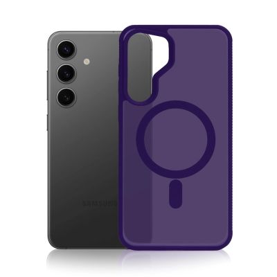10. 3mk Smoke MagCase for Samsung Galaxy S25 - purple
