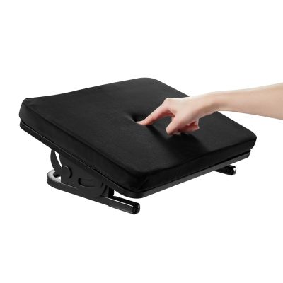 11. MACLEAN ERGONOMIC FOOTREST, SMOOTHLY ADJUSTABLE ANGLE WITH CUSHION MC-460