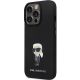 2. Karl Lagerfeld KLHCP14LSMHKNPK case for iPhone 14 Pro - black Silicone Ikonik Metal Pin