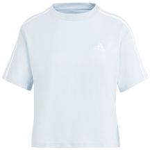 adidas Essentials 3-Stripes Single Jersey Crop Top W IS1568