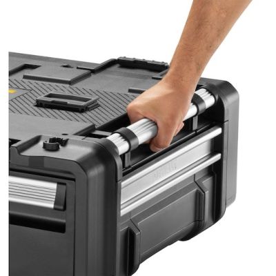 4. DeWALT DWST08510-1 Tool Box Aluminum, Plastic Black, Stainless Steel, Yellow