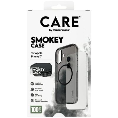 5. CARE by PanzerGlass Flagship Urban Explorer Case w. Black MagSafe for iPhone 17 - Black