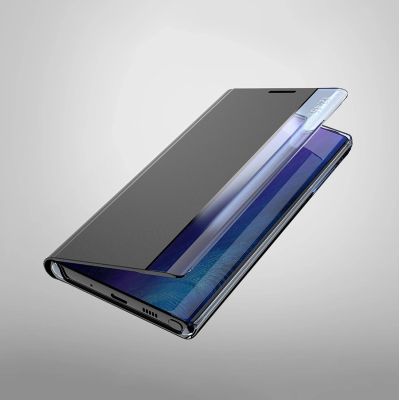 7. New Sleep View Case with flap and stand for Samsung Galaxy A35 - blue
