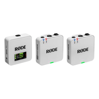 RODE Wireless GO III White - Wireless Microphone System (White)