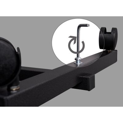 22. Adjustable bedside table