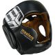 4. KSS-PU-BLACK boxing helmet