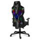 8. Huzaro Combat 6.2 Black RGB Gaming Chair