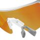 4. Rockbros Photochromic Cycling Glasses with UV Protection and Corrective Insert – White