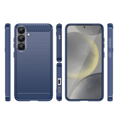 2. Carbon Case for Samsung Galaxy S25+ - Blue