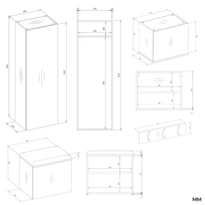 10. HAGA IV 2SZ2W ARTISAN Wardrobe