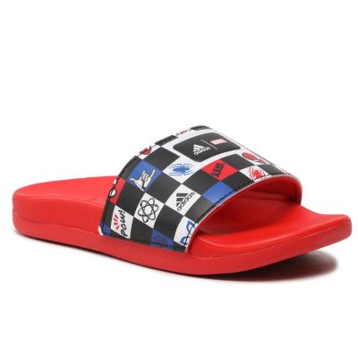 7. Adidas Adilette Comfort Spiderman K Jr HP7758 Slides