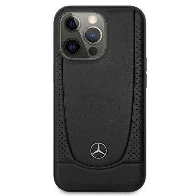 3. Mercedes MEHCP15XARMBK iPhone 15 Pro Max 6.7" black/black hardcase Leather Urban
