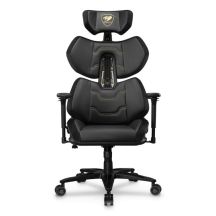 COUGAR Terminator Elite Gold Gaming Chair Upholstered Seat Black, Gold