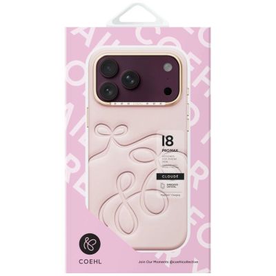 5. Uniq Coehl Cloude Magnetic Charging Case for iPhone 18 Pro Max / 17 Pro Max - Pink