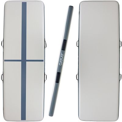 7. AIR TRUCK GYMNASTIC MATTRESS MAT ACROBATIC PATH 300X100X15CM ELECTRIC PUMP GRAY