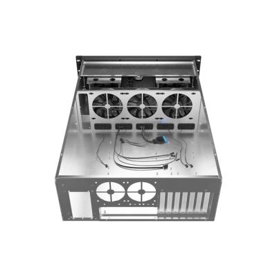 7. LANBERG E-ATX 650/12 19" 4U Server Chassis