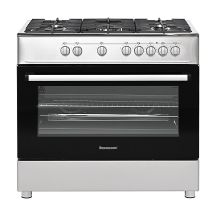 Ravanson KWGE-K90A Cheff gas-electric cooker (stainless steel)