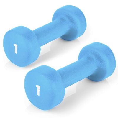 Vinyl dumbbells 2x1kg