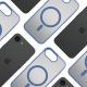 6. 3mk Frosty MagCase for Apple iPhone 16E - Blue