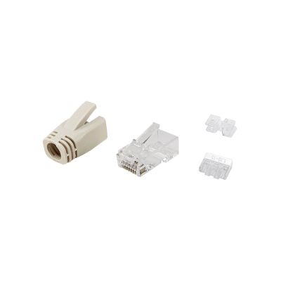 Equip 121176 RJ-45 Plug Transparent, White