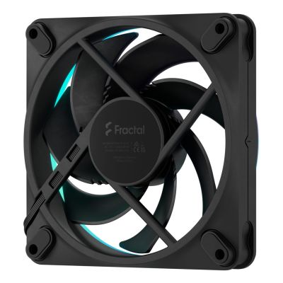 7. Fractal Design Momentum 12 RGB Computer Case Fan 12 cm Black 3 pcs.