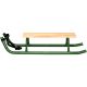 7. METAL SLEDGE FOR SLEIGH RIDES 2-PERSON REINFORCED GREEN