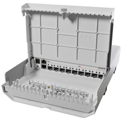 9. Mikrotik netFiber 9 Gigabit Ethernet (10/100/1000) PoE Support White