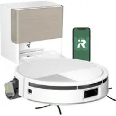 3. iROBOT ROOMBA® MAX 705 COMBO Vacuum and Mop Robot + AUTOWASH DOCKING STATION White