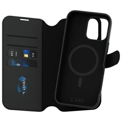 2. CARE by PanzerGlass Feature Tango 2in1 Wallet MagSafe Case for iPhone 16 Pro Max - Black
